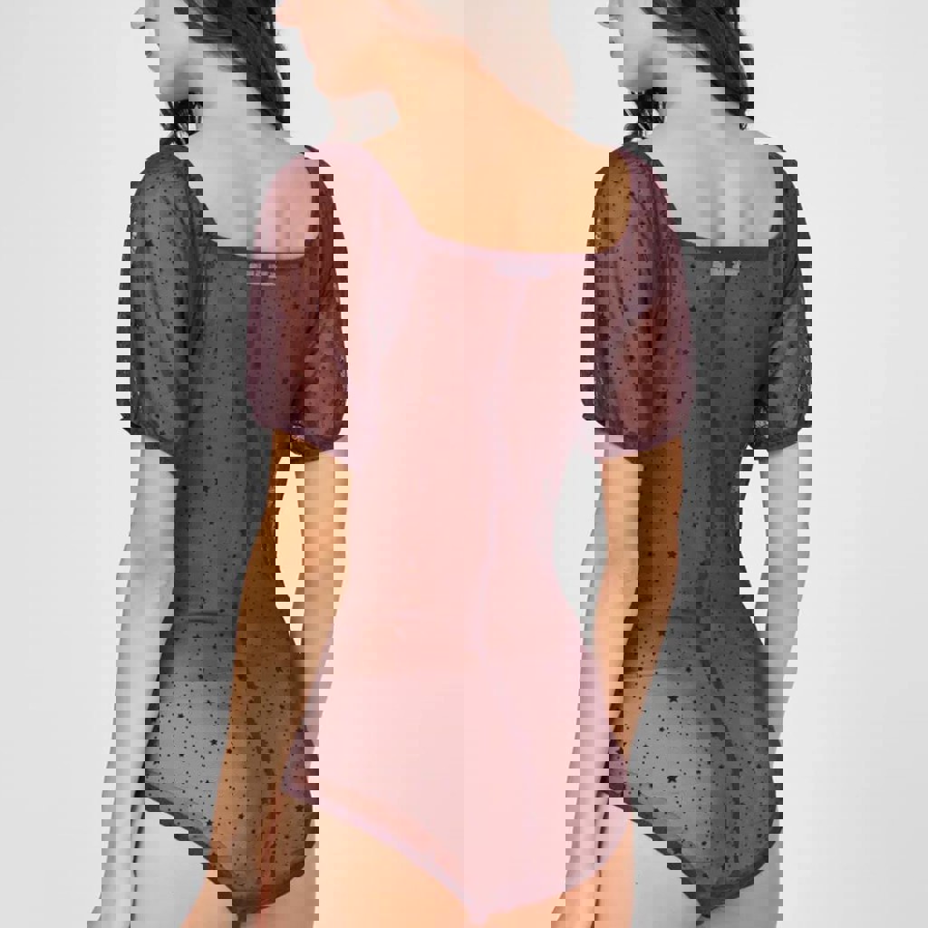 Женское фиолетовое боди Terranova