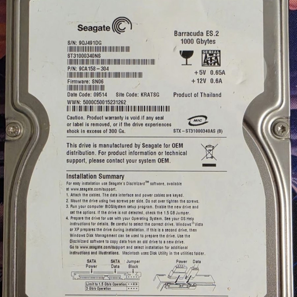 Seagate Barracuda ES.2