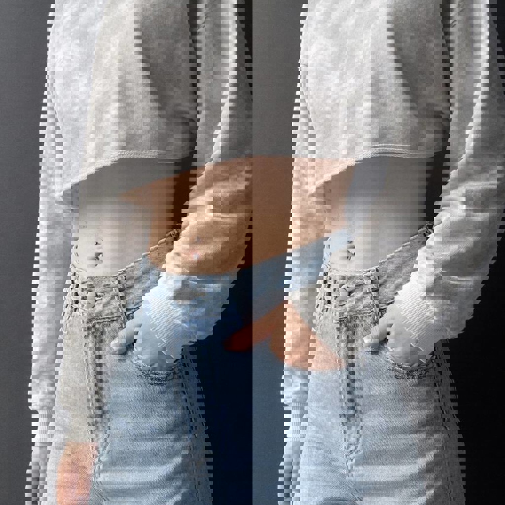 Укороченный свитшот