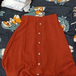 Юбка с пуговицами - фото 4