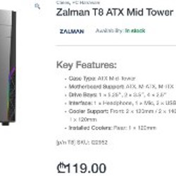 Компьютерный корпус Zalman T8 - фото 3