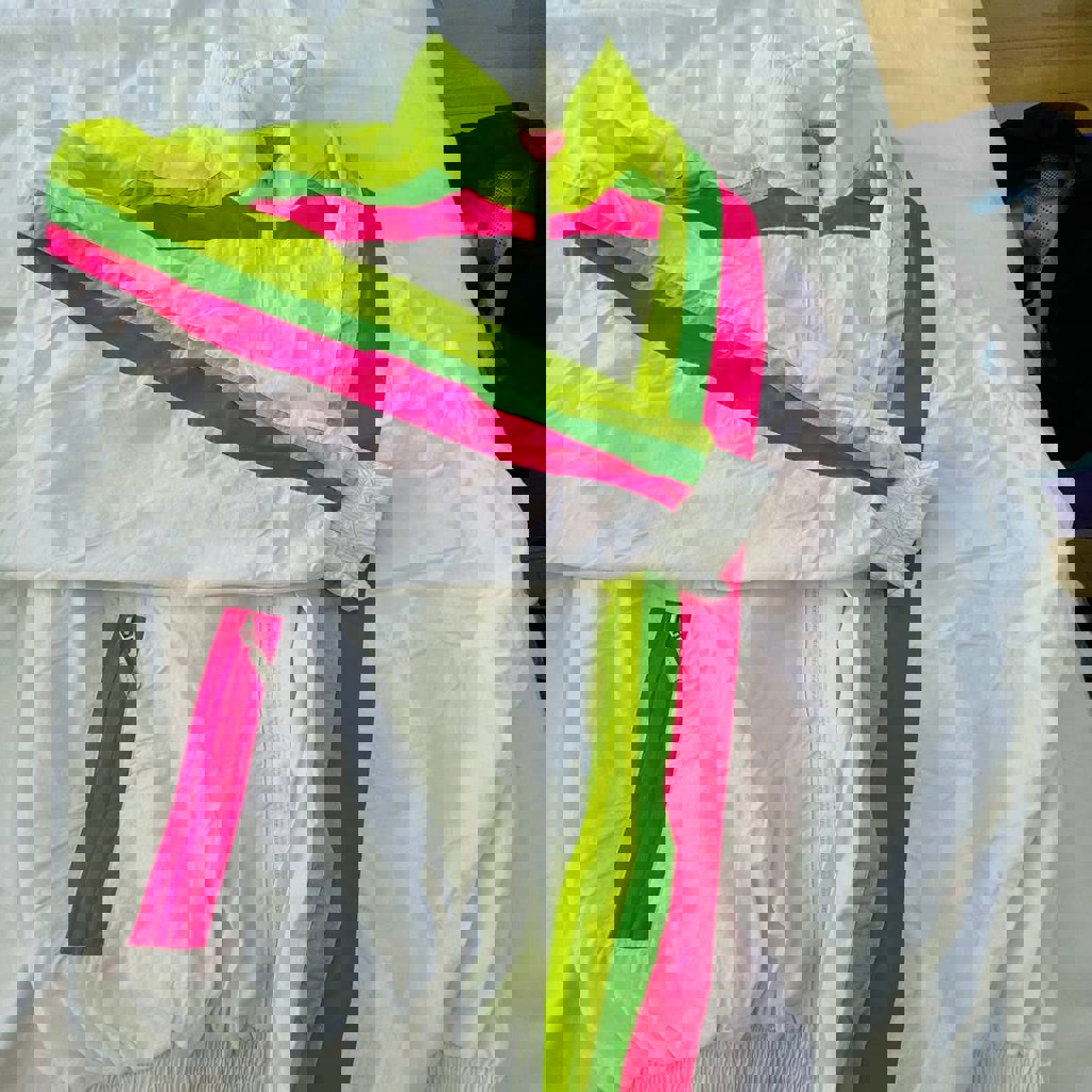 Винтажная спортивная куртка-ветровка