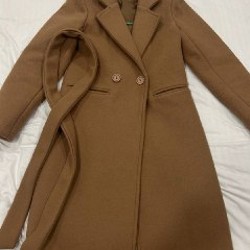 Платье коричневое - фото 1