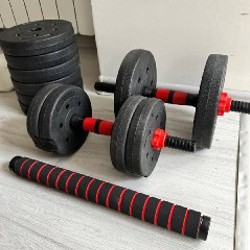 Гантели и штанга 2в1 - фото 3