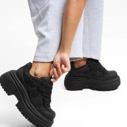 Кроссовки на платформе - фото 4