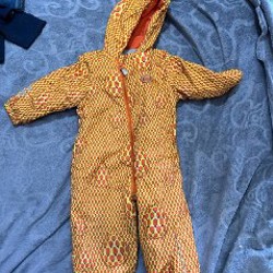 Комбинезон детский синий - фото 1