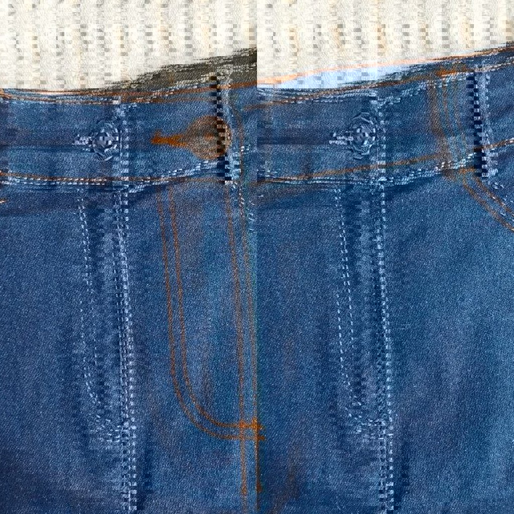 Джинсовая женская юбка