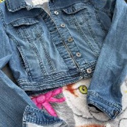 Джинсовка укороченная Vila S - фото 3