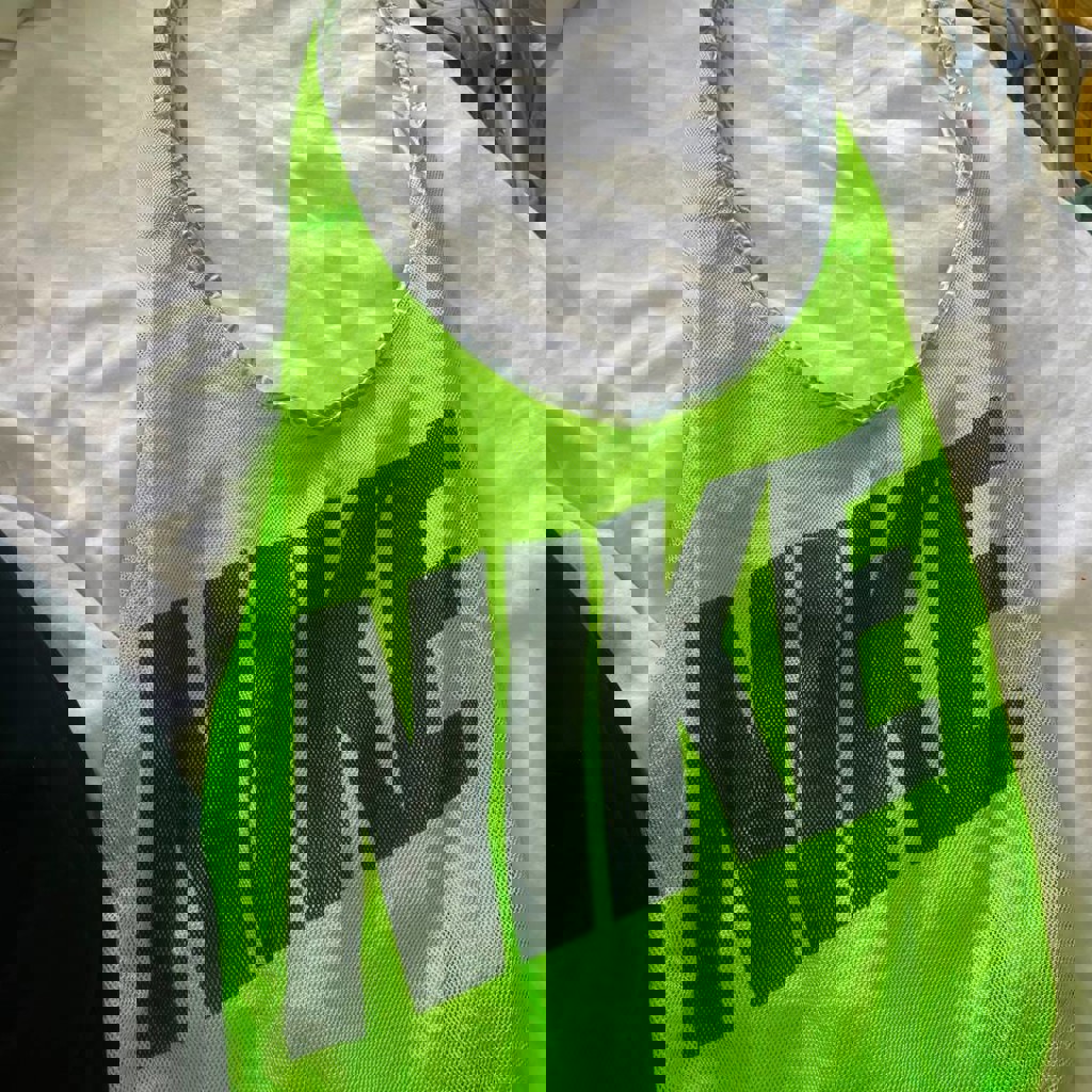 Сумка через плечо Nike Mesh Neon Green