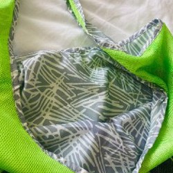 Сумка через плечо Nike Mesh Neon Green - фото 2