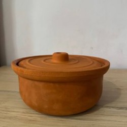 Керамическая форма для запекания с крышкой - фото 3