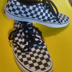 Vans Atwood Checkerboard Black/White - фото 1