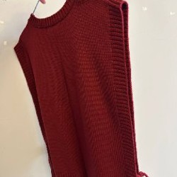 Вязаный жилет - фото 2