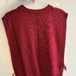 Вязаный жилет - фото 3