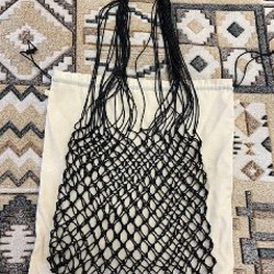 Сумка-сетка из макраме - фото 3
