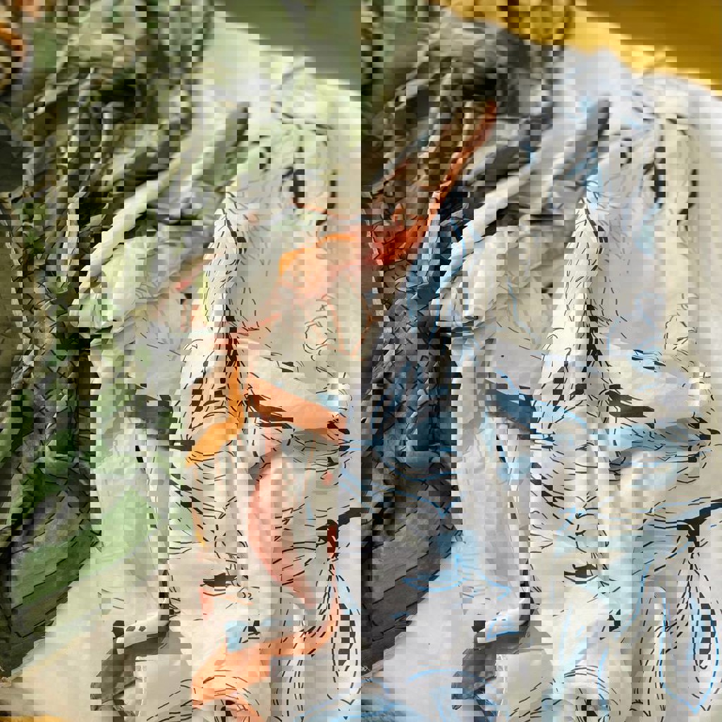 Платок белый