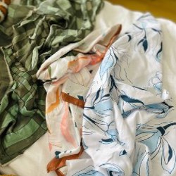 Платок белый - фото 1