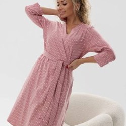 Комплект халат+2 ночнушки - фото 4