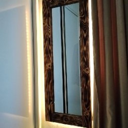 Декоративное зеркало с LED-подсветкой - фото 2