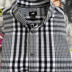 Рубашка мужская H&M L - фото 3