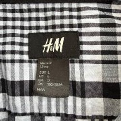 Рубашка мужская H&M L - фото 4