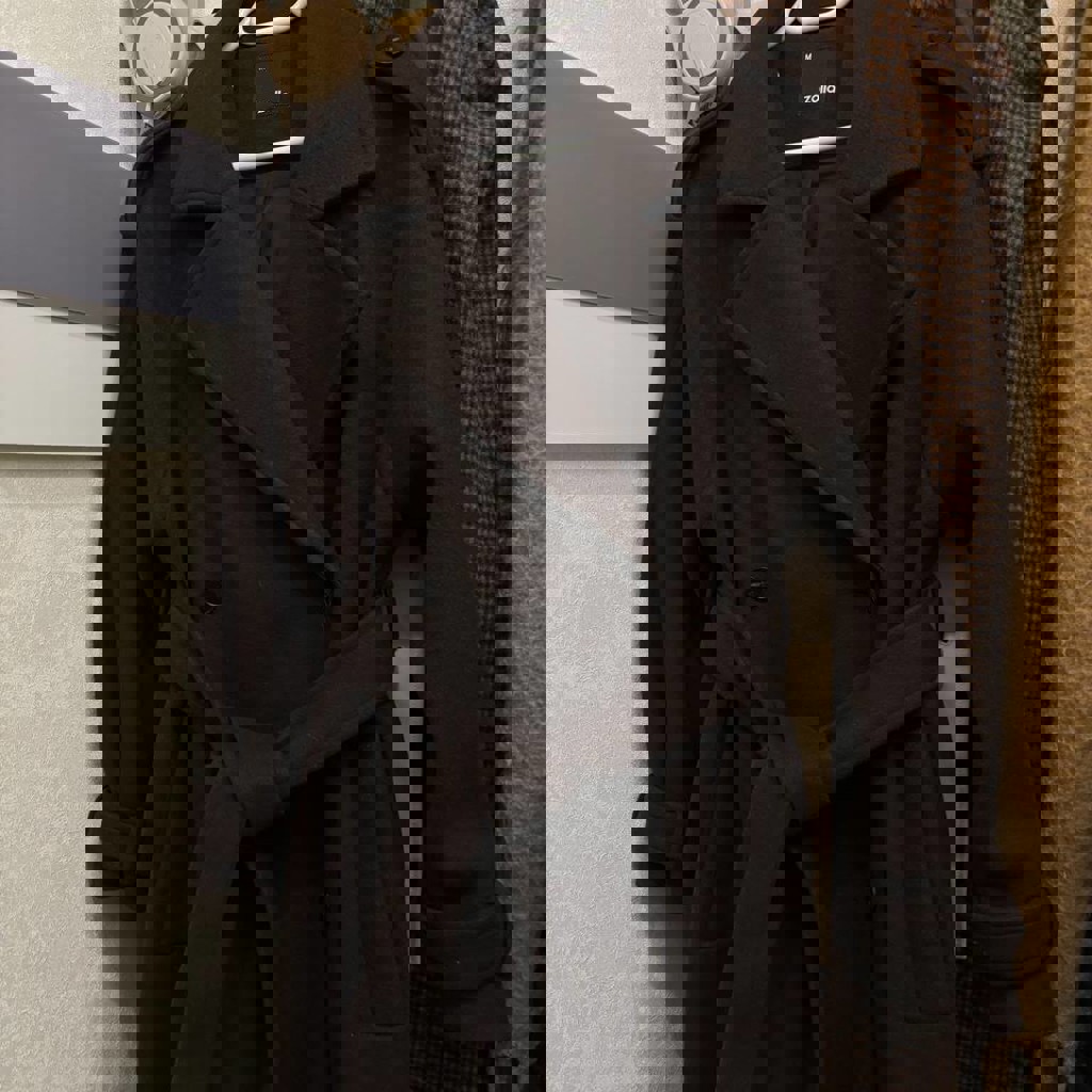 Женское длинное оверсайз пальто Zolla