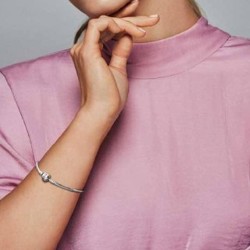 Серебряный браслет PANDORA - фото 3