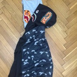 Куртка BAPE “акула с тигром” - фото 3