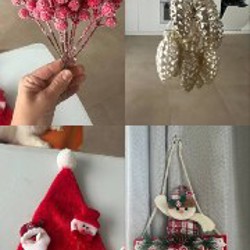 Снеговик на дверь - фото 8