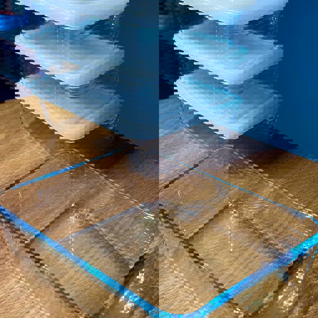 Салатник из стекла