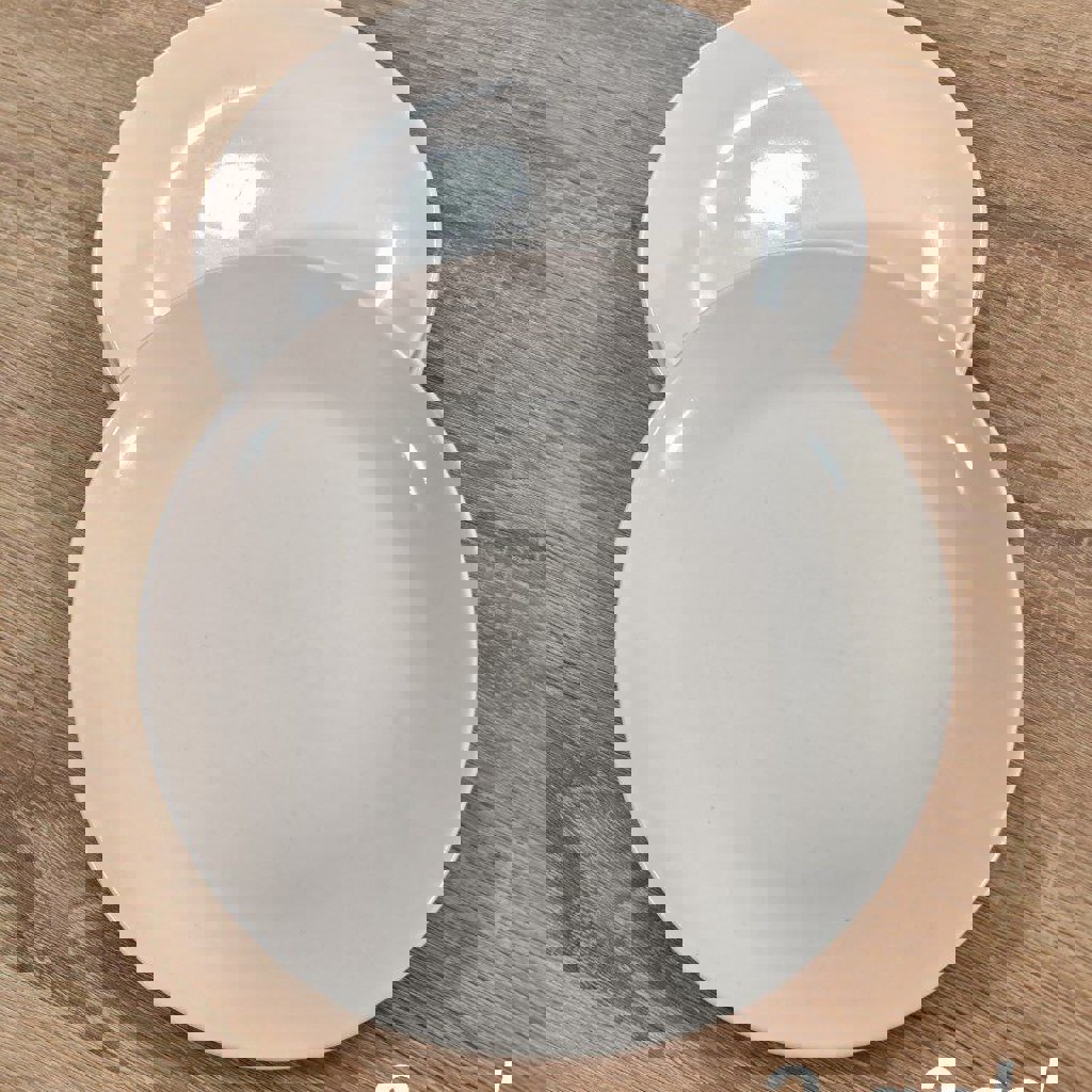 Тарелка прямоугольная коричневая