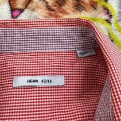 Рубашка мужская с коротким рукавом Hema XL - фото 4