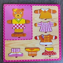 Деревянная игрушка-пазл 'Одевайка' - фото 4