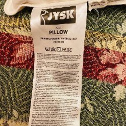 Пухо-перьевая подушка Jysk - фото 3