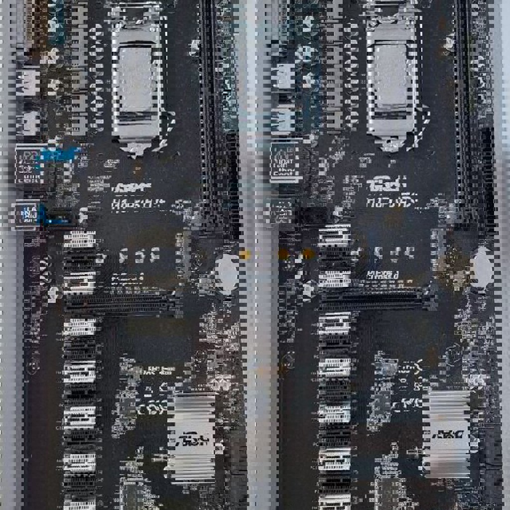 Материнская плата ASRock H110 Pro BTC+