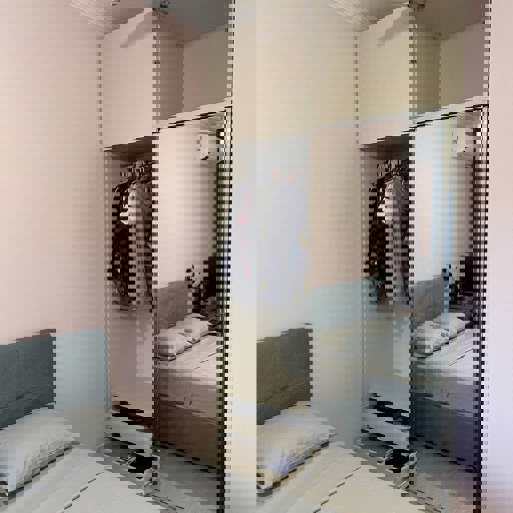 Шкаф-купе с зеркалом