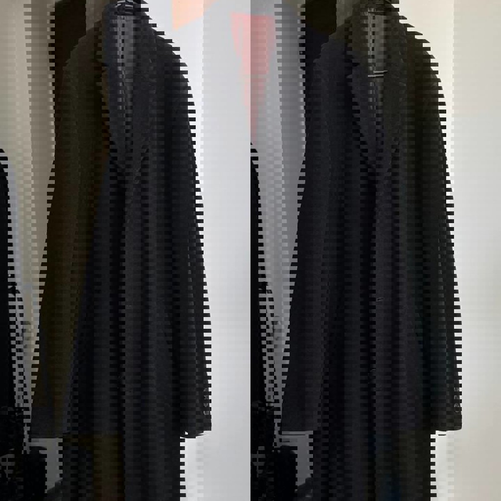 Мужское пальто зеленое