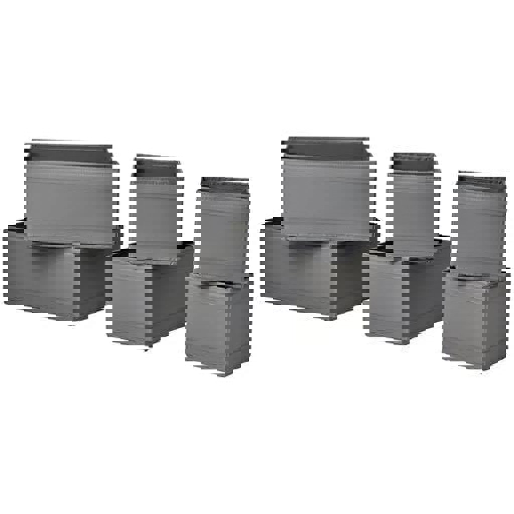 Серые органайзеры ИКЕА Скуб