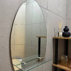 Зеркало с полочкой - фото 1