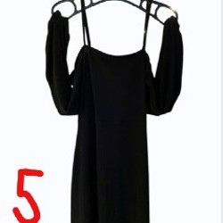 Чёрное лёгкое платье - фото 5