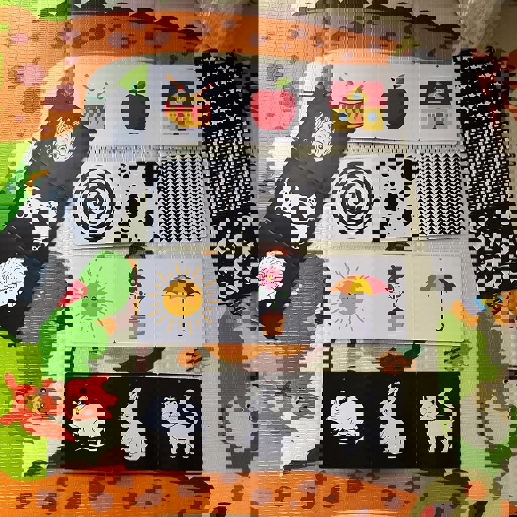 Карточки для развития новорожденных