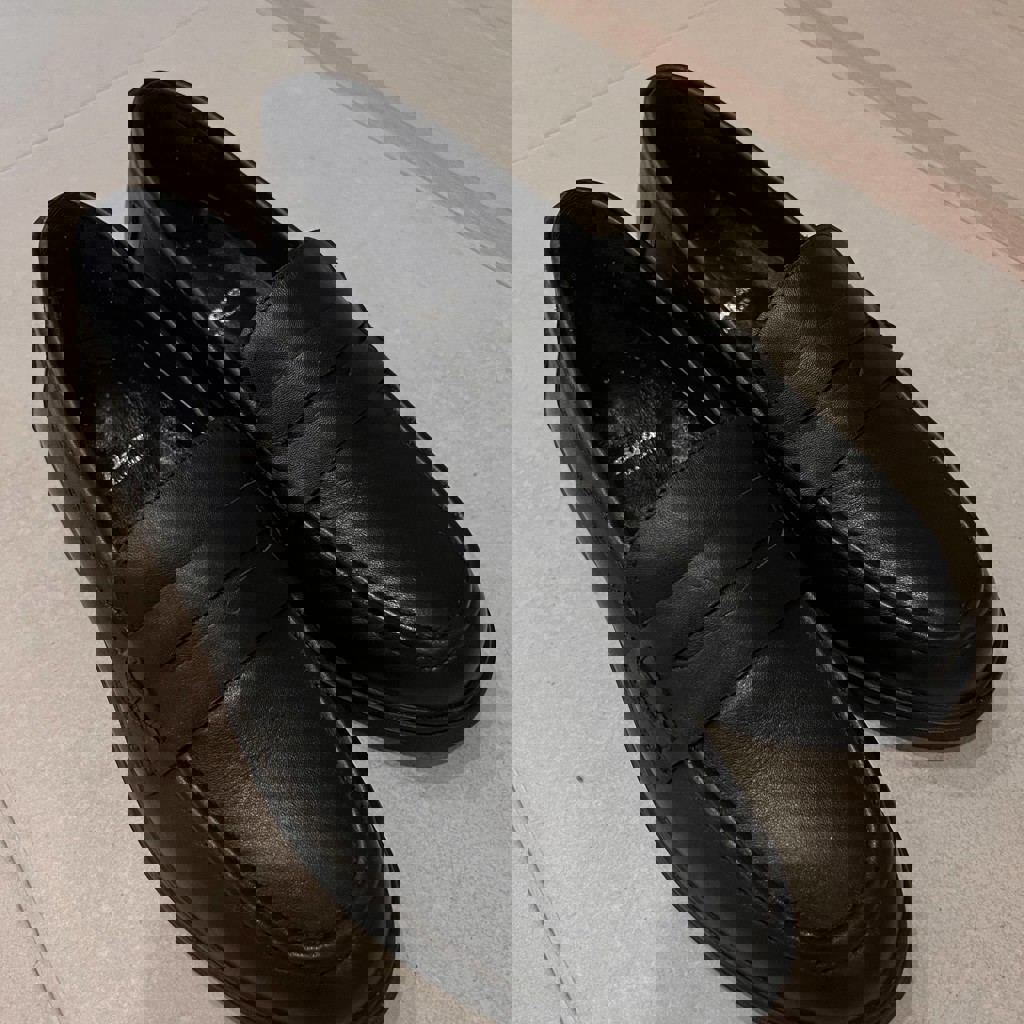 Кожаные лоферы Bata