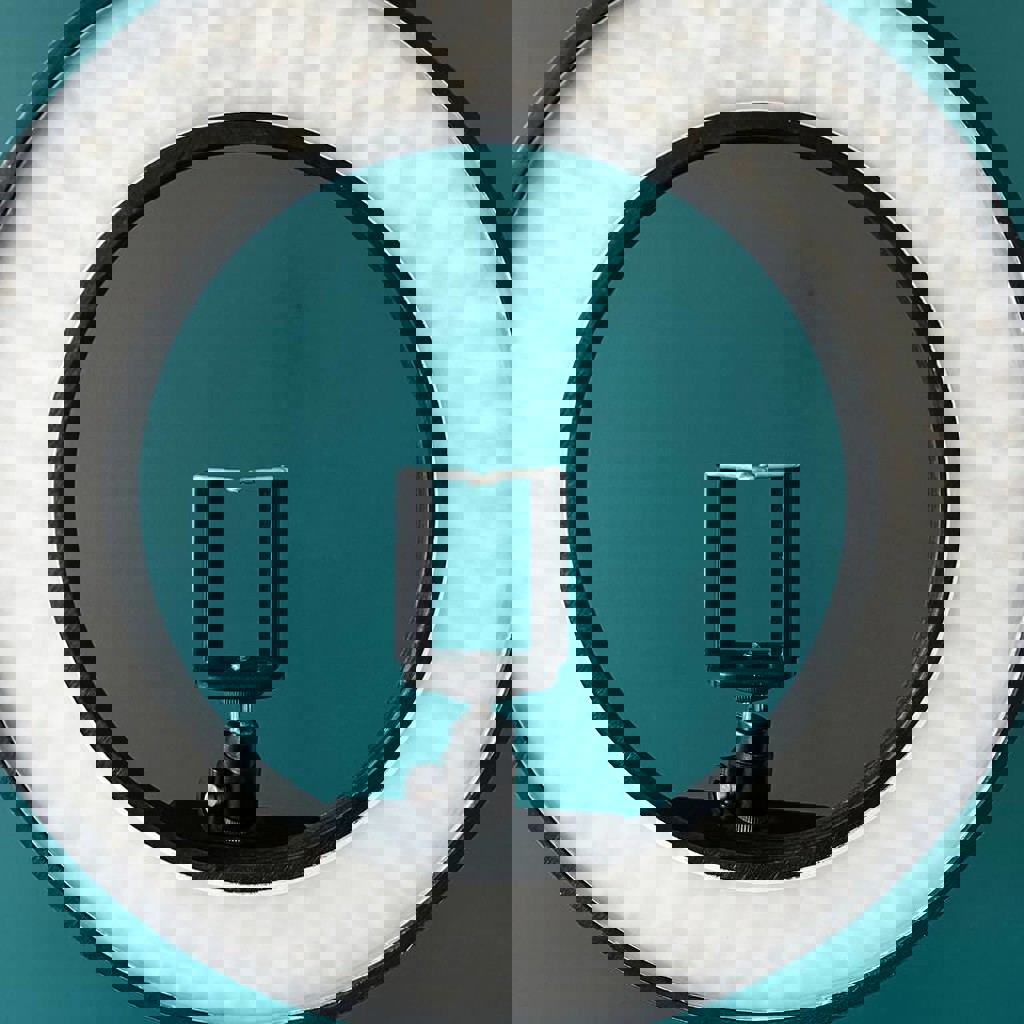 Кольцевая лампа со штативом