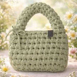 Сумка ручной работы чёрная - фото 1