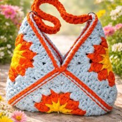 Сумка ручной работы чёрная - фото 2