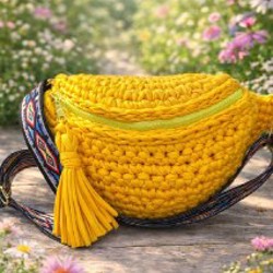 Сумка ручной работы чёрная - фото 3