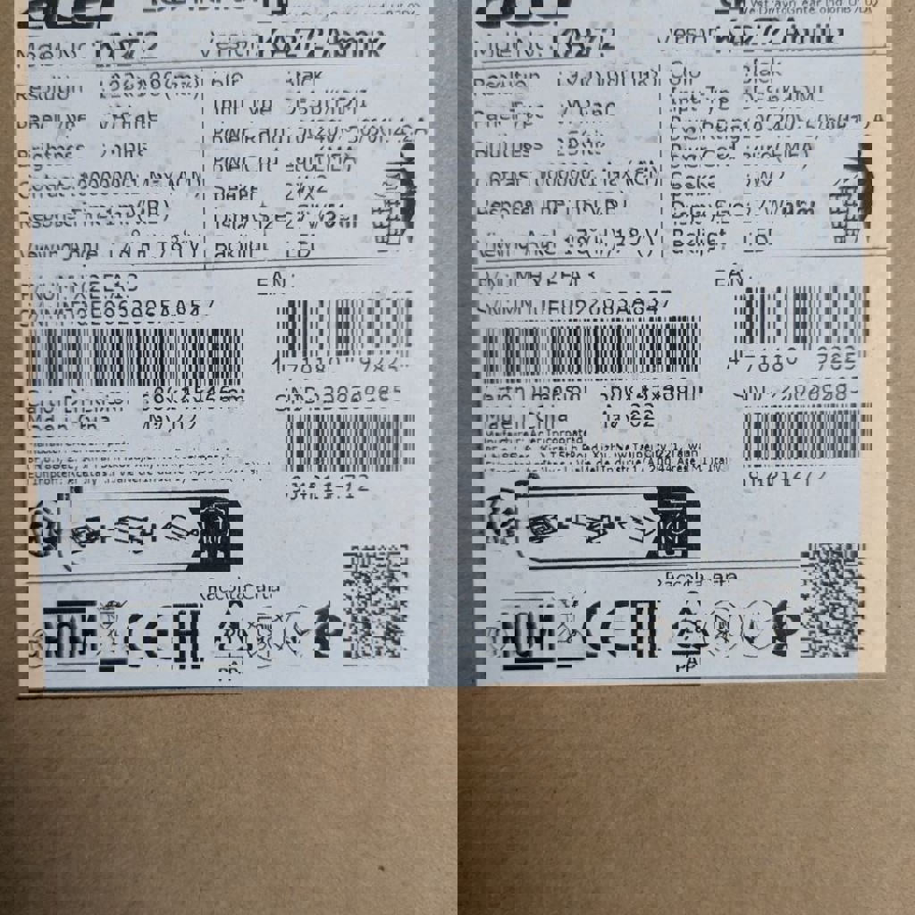 Монитор Aser KA272 ABMIX