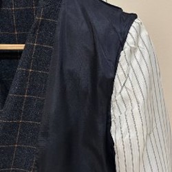 Мужской двубортный костюм - фото 7