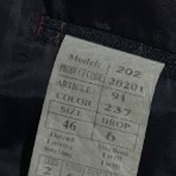 Мужской двубортный костюм - фото 8