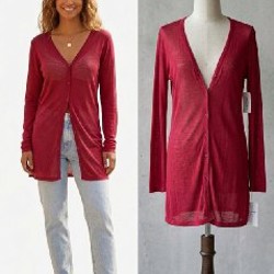 Рубашка в полоску - фото 1